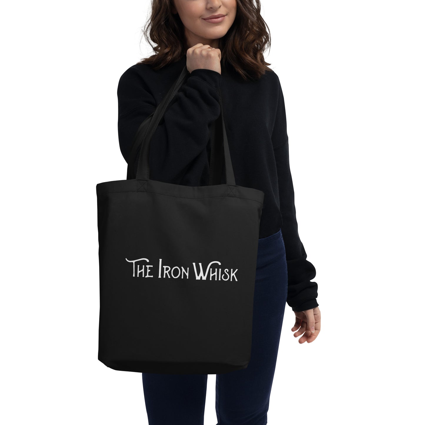 Eco Tote Bag with White Logo