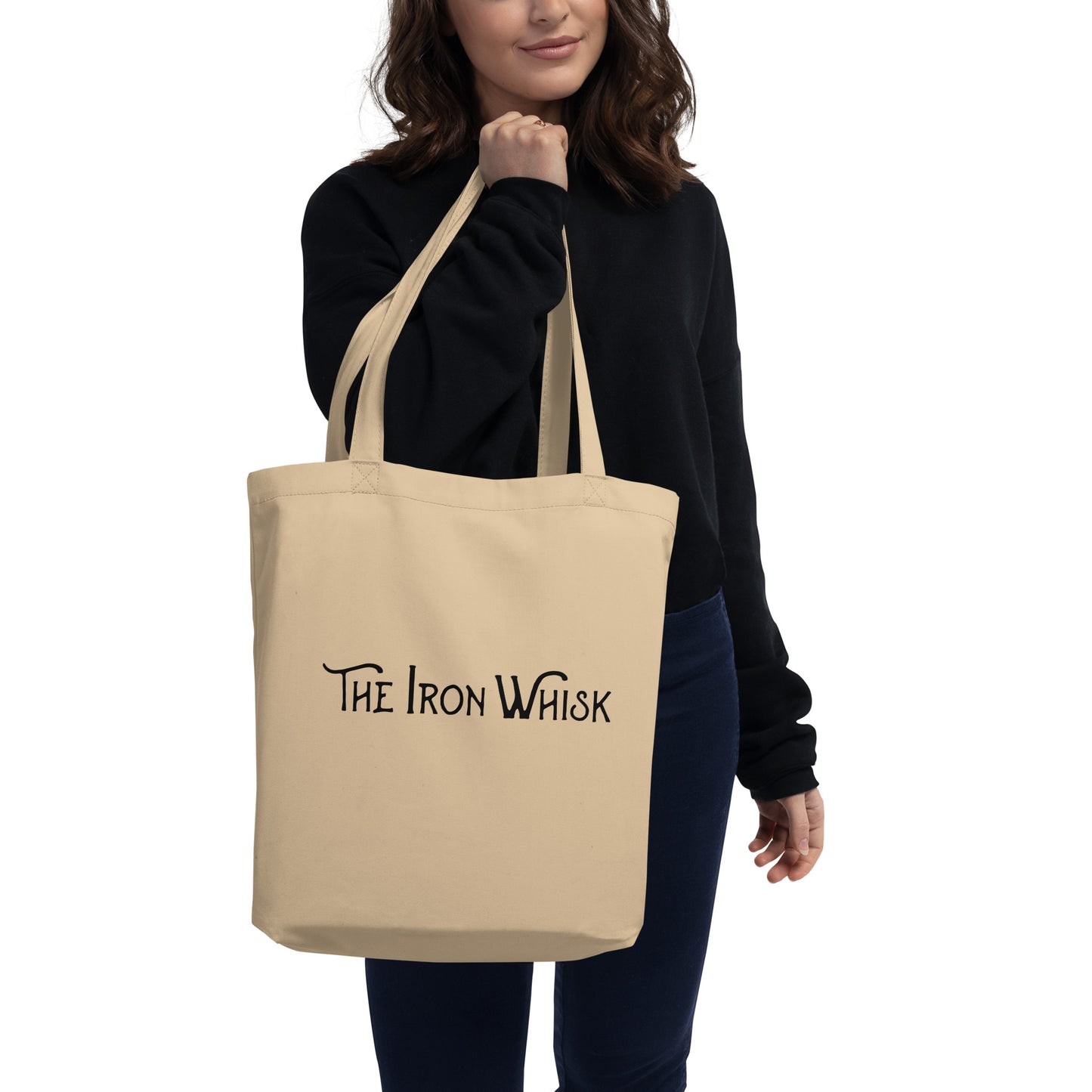 Eco Tote Bag with Black Logo