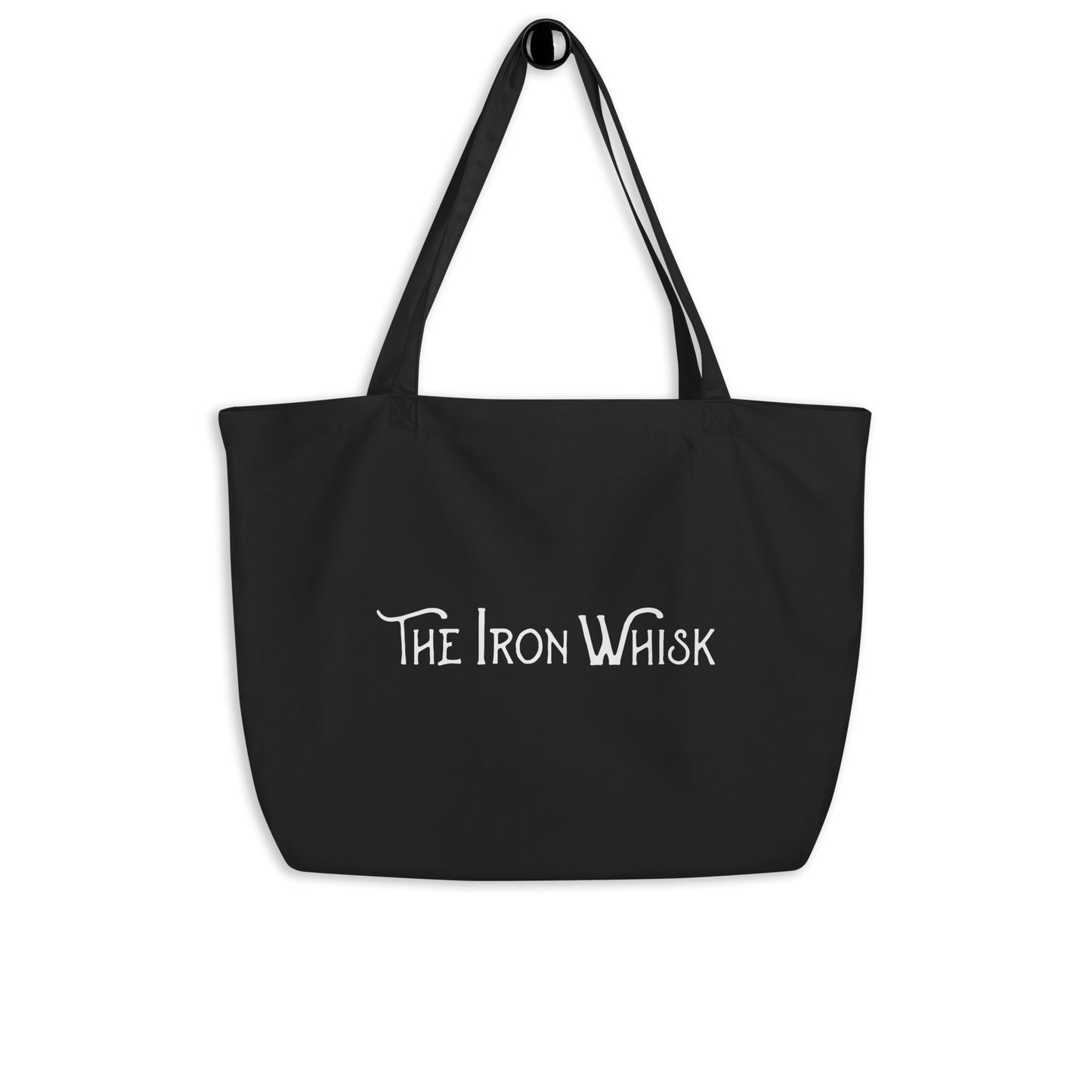 Large Eco Tote Bag with White Logo