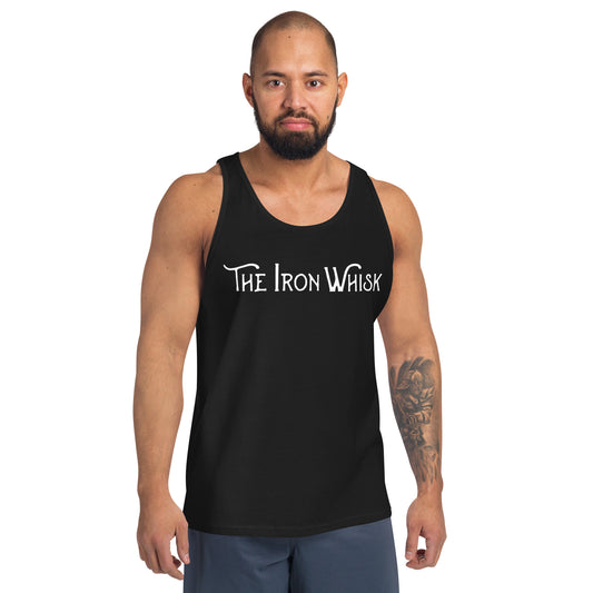 The Iron Whisk Men's Tank Top with White Logo