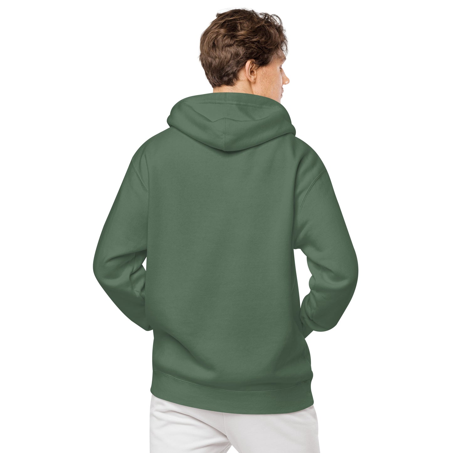 The Iron Whisk “Brunch Junkie” unisex pigment-dyed hoodie