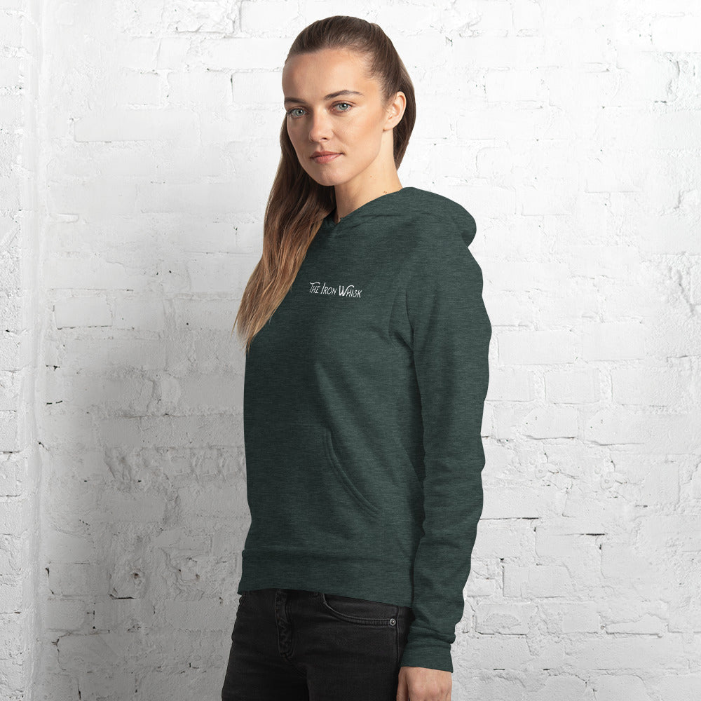 Unisex Hoodie with White Logo