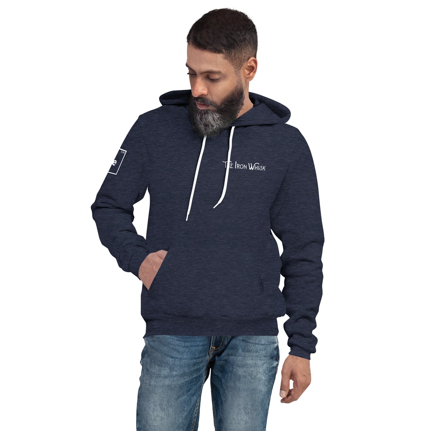 Unisex Hoodie with White Logo