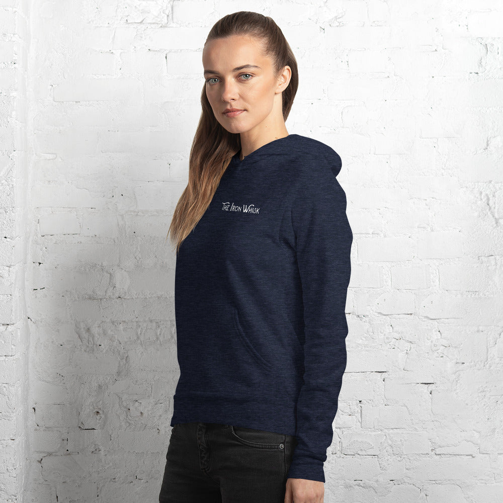 Unisex Hoodie with White Logo