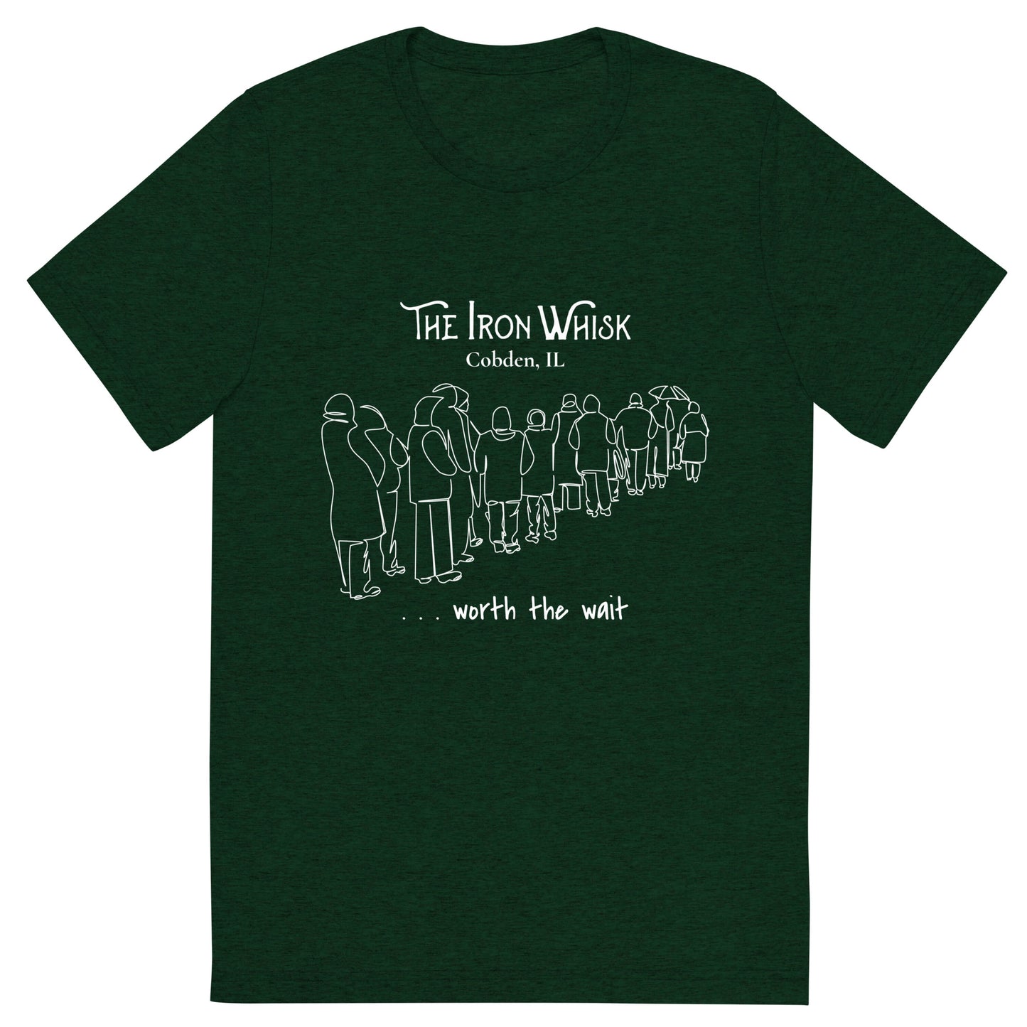 “worth the wait”  unisex short sleeve t-shirt