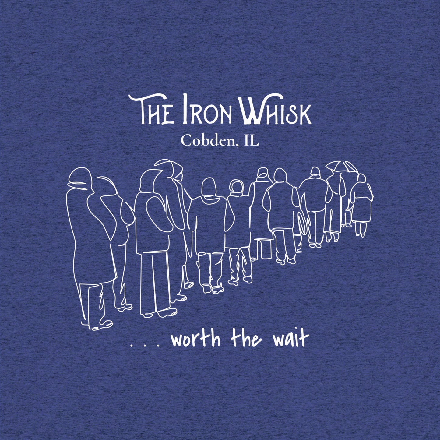 “worth the wait”  unisex short sleeve t-shirt