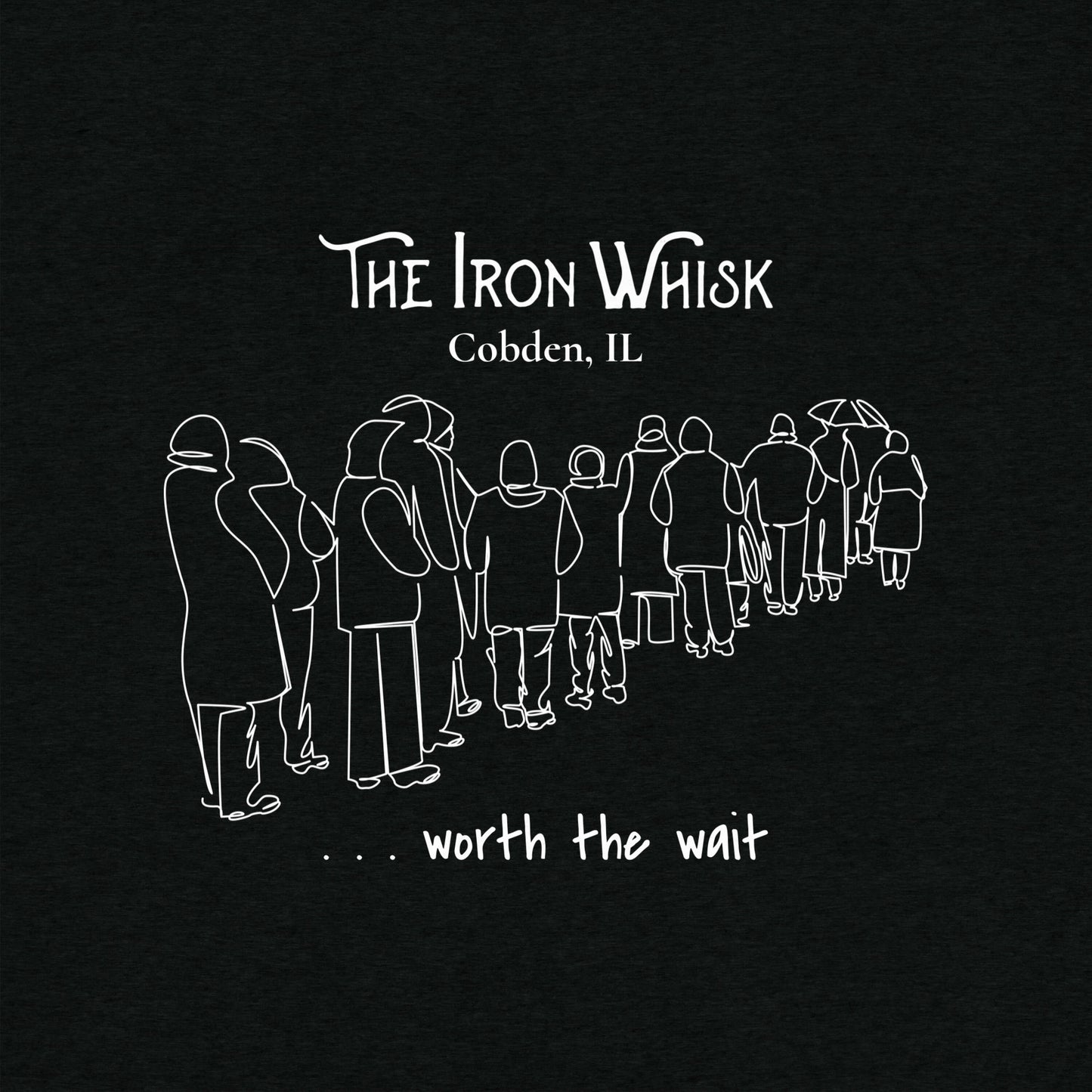 “worth the wait”  unisex short sleeve t-shirt